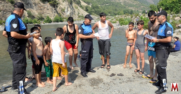 Tehlikeli serinliğe, polisten uyarı!  